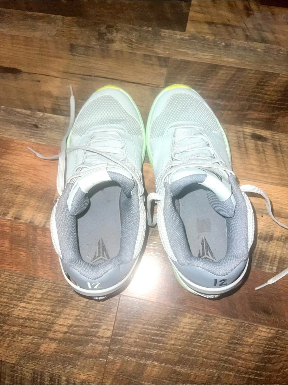 Nike Ja 1 Light Silver/Cyber sneaker size 8.5